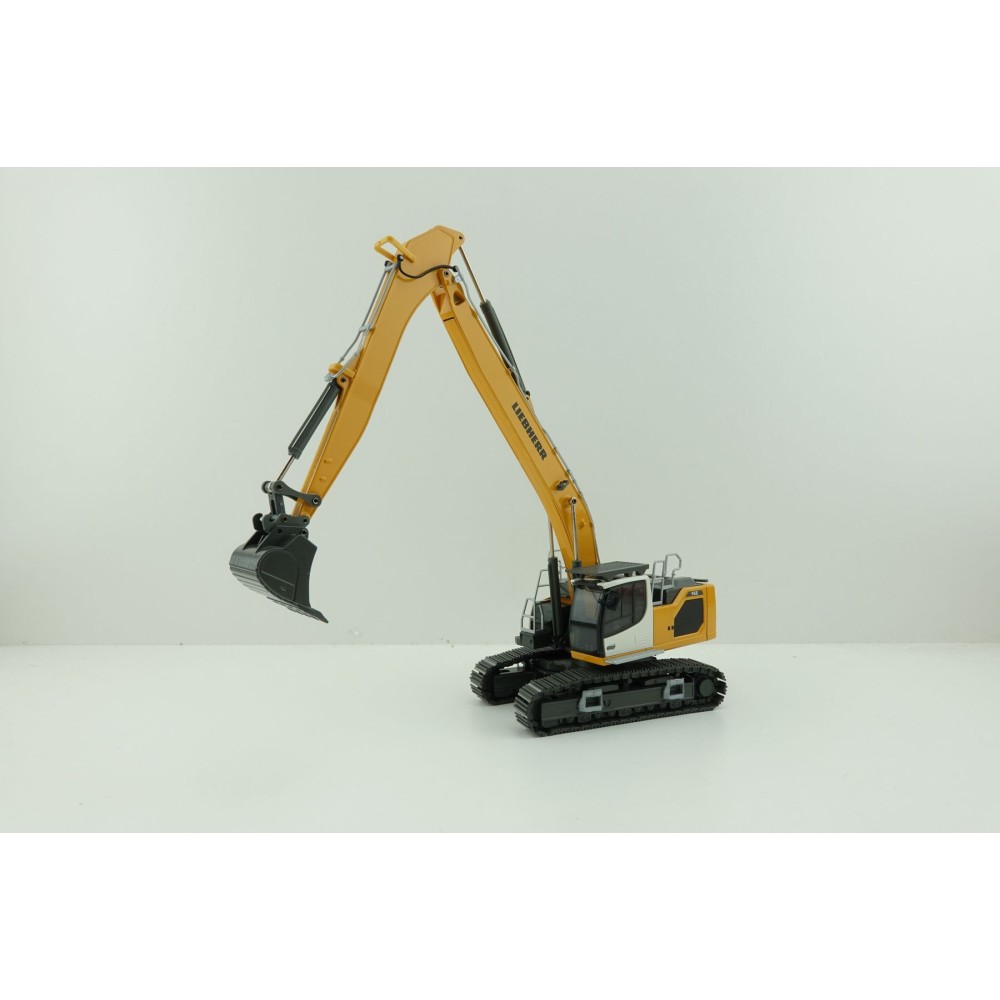 Conrad 2225/0 Liebherr R 945 Litronic Crawler Excavator with Multi-user Boom and additional Bucket - Scale 1:50