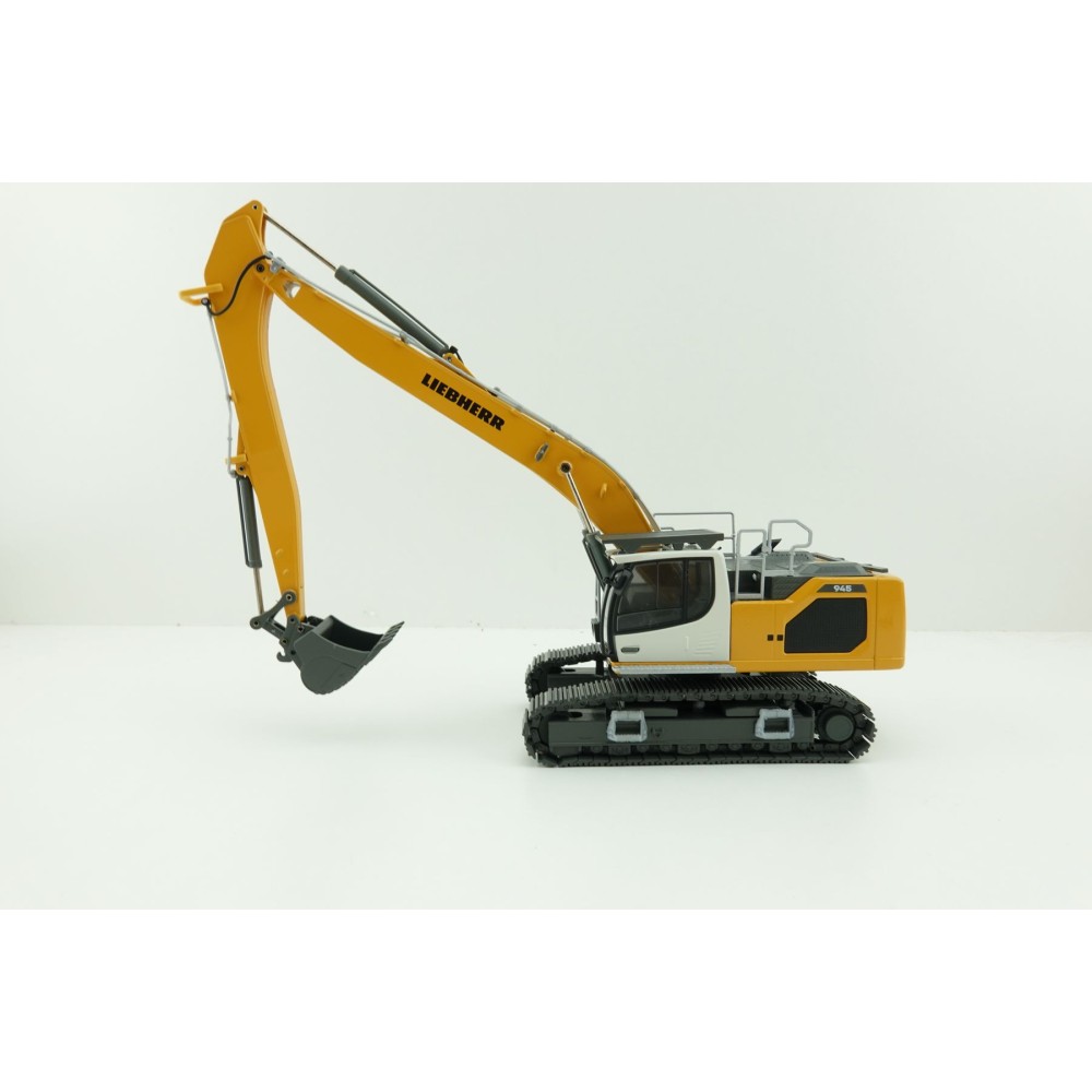 Conrad 2225/0 Liebherr R 945 Litronic Crawler Excavator with Multi-user Boom and additional Bucket - Scale 1:50