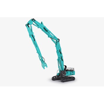 Conrad 2232/0 Kobelco SK1300DLC-10 Demolition Excavator with 40m Long Boom & Cutter KR1350TPR-40 - Scale 1:50