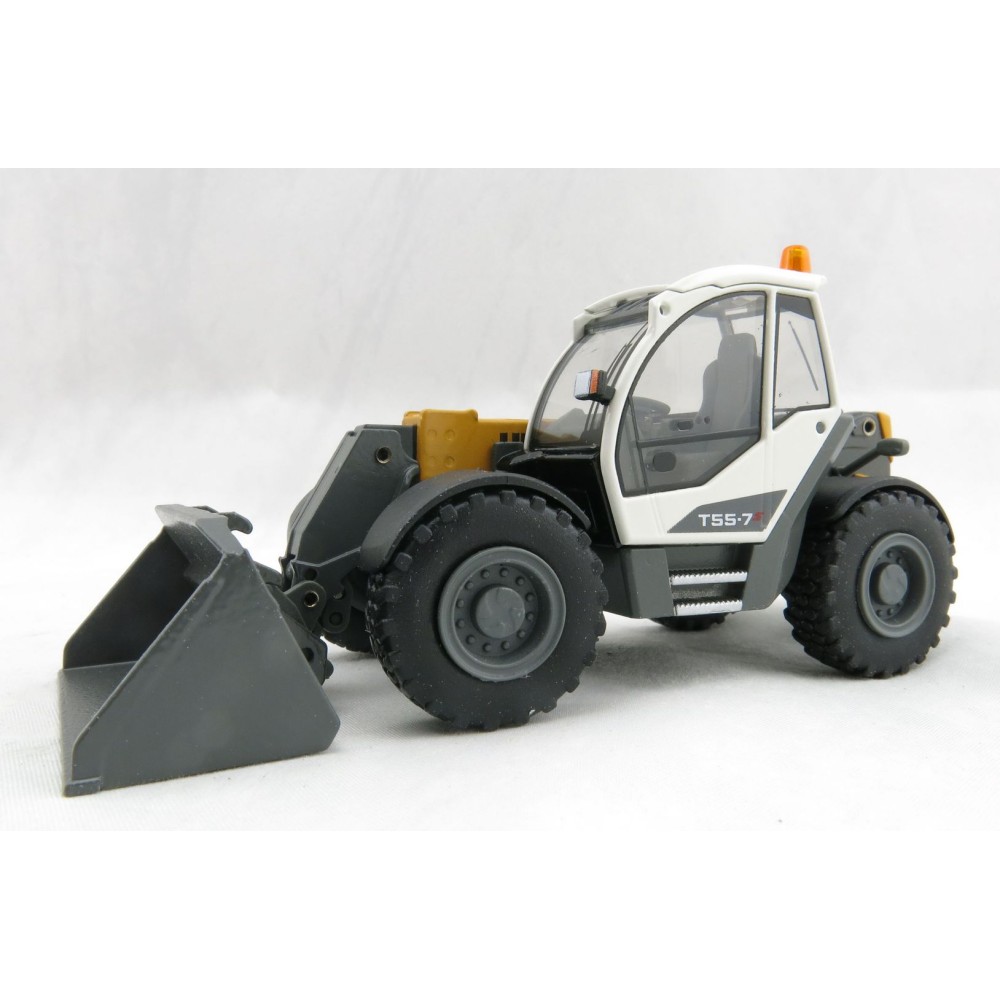 Conrad 2542/0 Conrad Liebherr T55-7s Telescopic Loader with 2 attachments - Scale 1:50