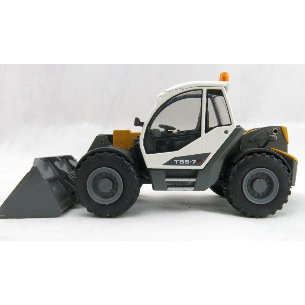 Conrad 2542/0 Conrad Liebherr T55-7s Telescopic Loader with 2 attachments - Scale 1:50