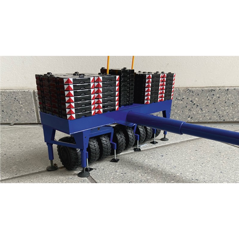 Conrad 2745/0 Large Demag CC 8800 BoomBooster Crawler Crane - Demag Livery - Scale 1:50