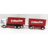 Conrad 40156/0 Mercedes Benz Actros 3-axle Recycling Roll-Off Container Truck with Trailer FRITSCHE Scale 1:50