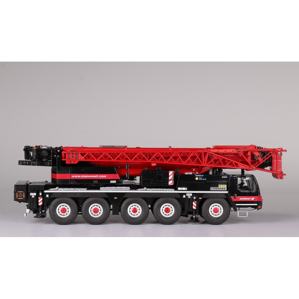 Conrad 410287 - Liebherr LTM 1110-5.1 5 axle Mobile Crane - Mammoet - Scale 1:50 