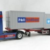 Conrad 46124/01 VOLVO FH16 4x2 truck with 3-axle Nooteboom Container Flexitrailer Scale 1:50