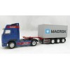 Conrad 46124/01 VOLVO FH16 4x2 truck with 3-axle Nooteboom Container Flexitrailer Scale 1:50