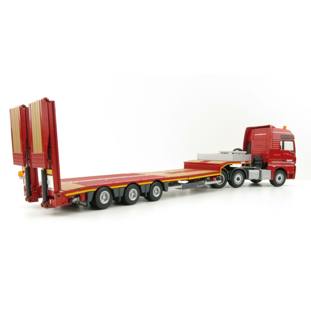 Conrad 76230/0 MAN TGX XXL 6x2 with Nooteboom MCOS-48-03EB Semi Lowloader - Scale 1:50