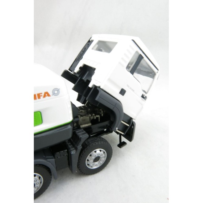 Conrad 77235/0 MAN TGS 4-axle Truck with CIFA Energy E8-E9 Concrete Mixer - Scale 1:50