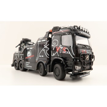 Conrad 78198/02 Mercedes Benz Arocs L Stream Space Empl Bison 4-Axle Wrecker Truck - VTS Trucks - Scale 1:50