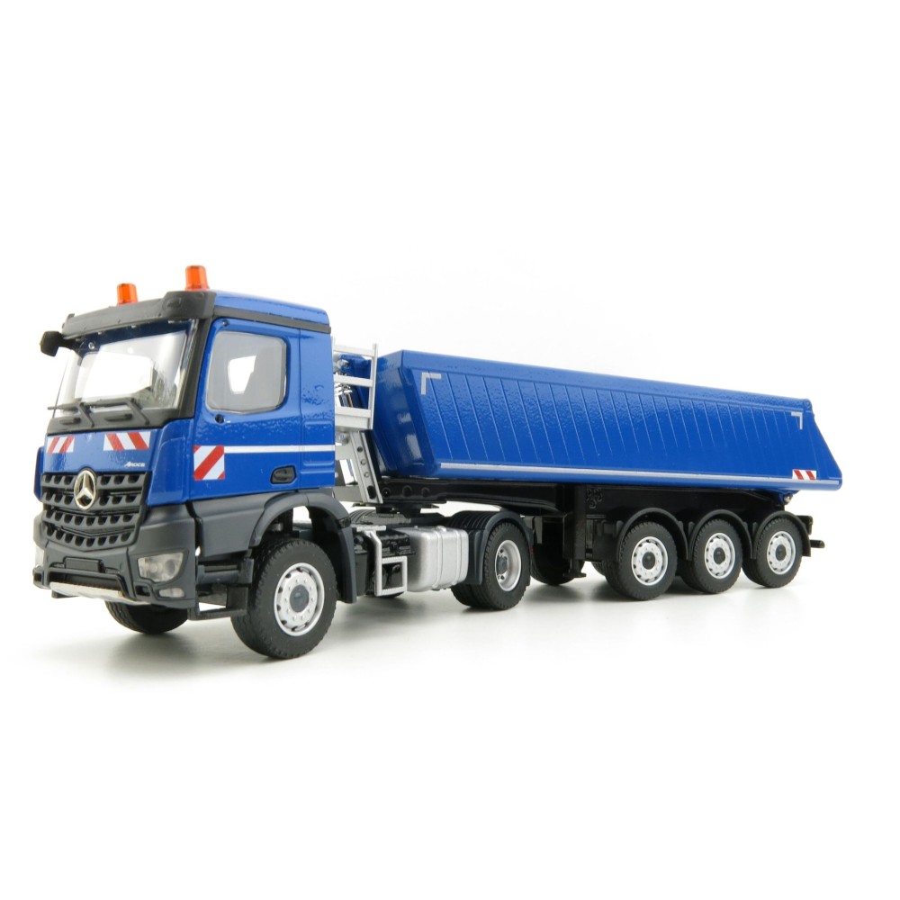 Conrad 78202/03 Mercedes-Benz Arocs 4x2 Prime Mover + SCHMITZ CARGOBULL Tipper Trailer - Scale 1:50