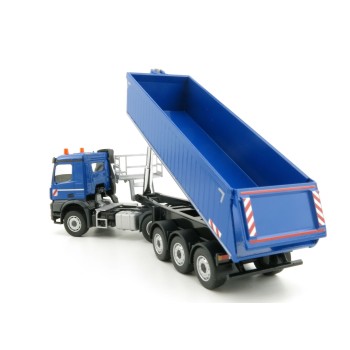 Conrad 78202/03 Mercedes-Benz Arocs 4x2 Prime Mover + SCHMITZ CARGOBULL Tipper Trailer - Scale 1:50