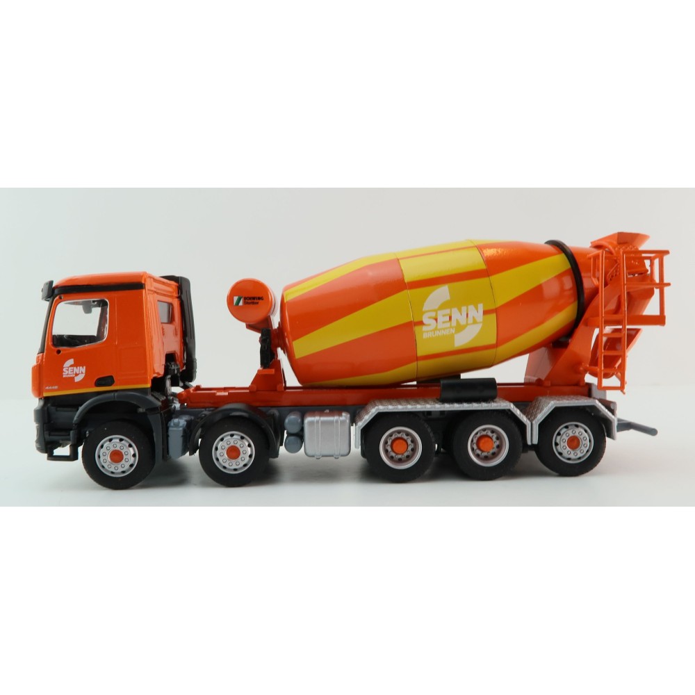 Conrad 78240/0 Mercedes Benz Arocs 5-axle Truck with Schwing-Stetter Concrete Mixer Scale 1:50
