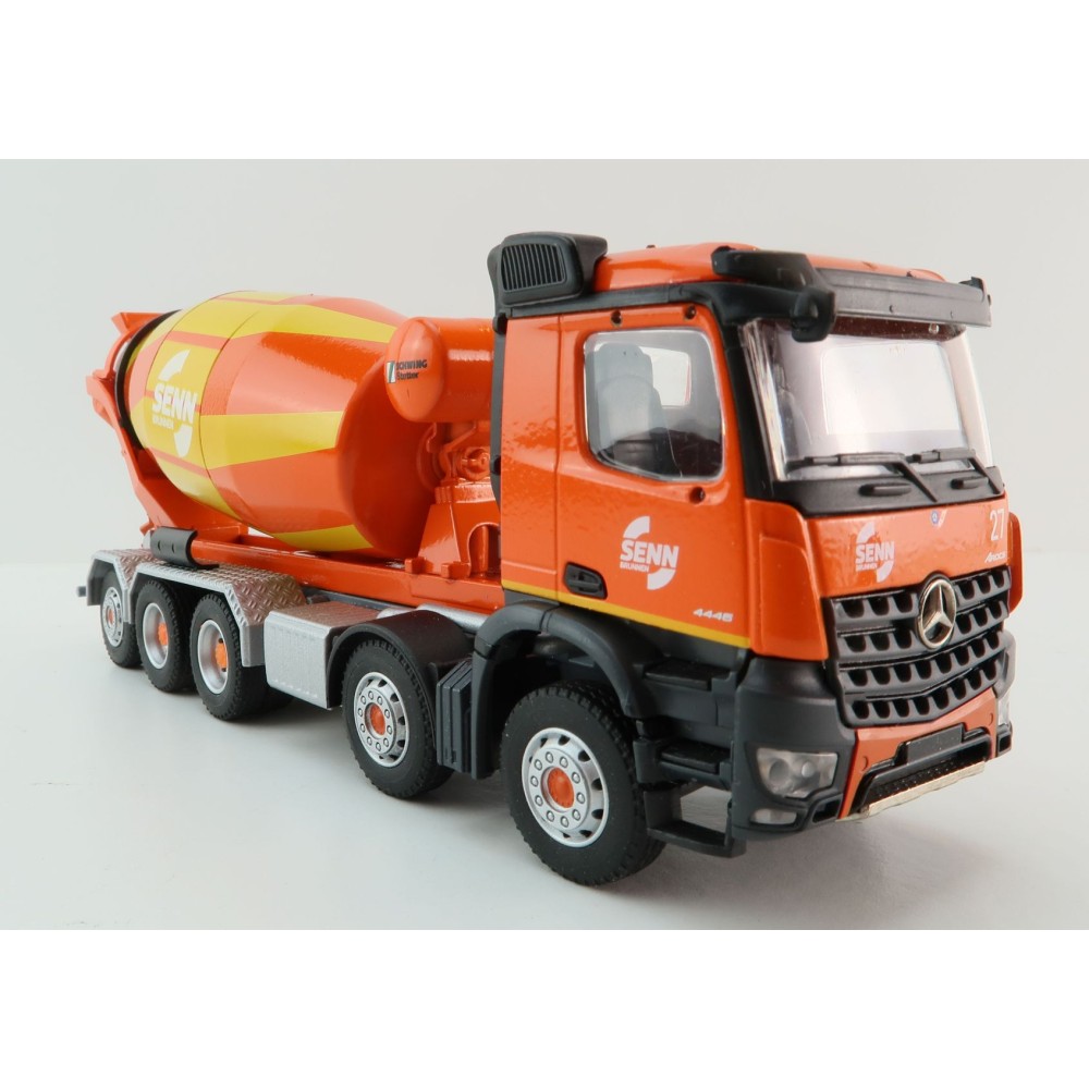 Conrad 78240/0 Mercedes Benz Arocs 5-axle Truck with Schwing-Stetter Concrete Mixer Scale 1:50