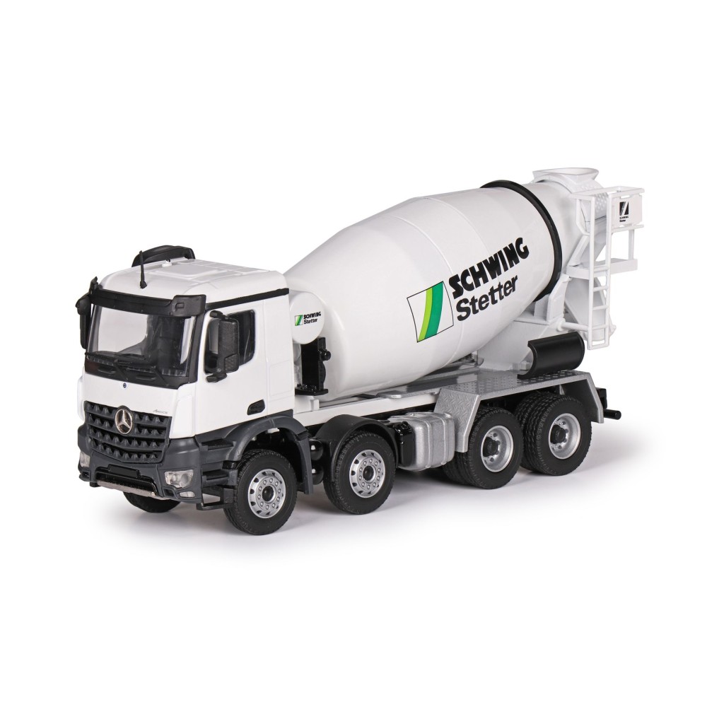 Conrad 78258/0 Mercedes Benz Arocs M 4-axle Truck with Concrete Mixer Stetter Scale 1:50