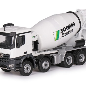 Conrad 78258/0 Mercedes Benz Arocs M 4-axle Truck with Concrete Mixer Stetter Scale 1:50