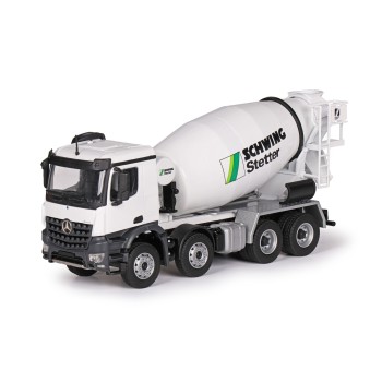 Conrad 78258/0 Mercedes Benz Arocs M 4-axle Truck with Concrete Mixer Stetter Scale 1:50
