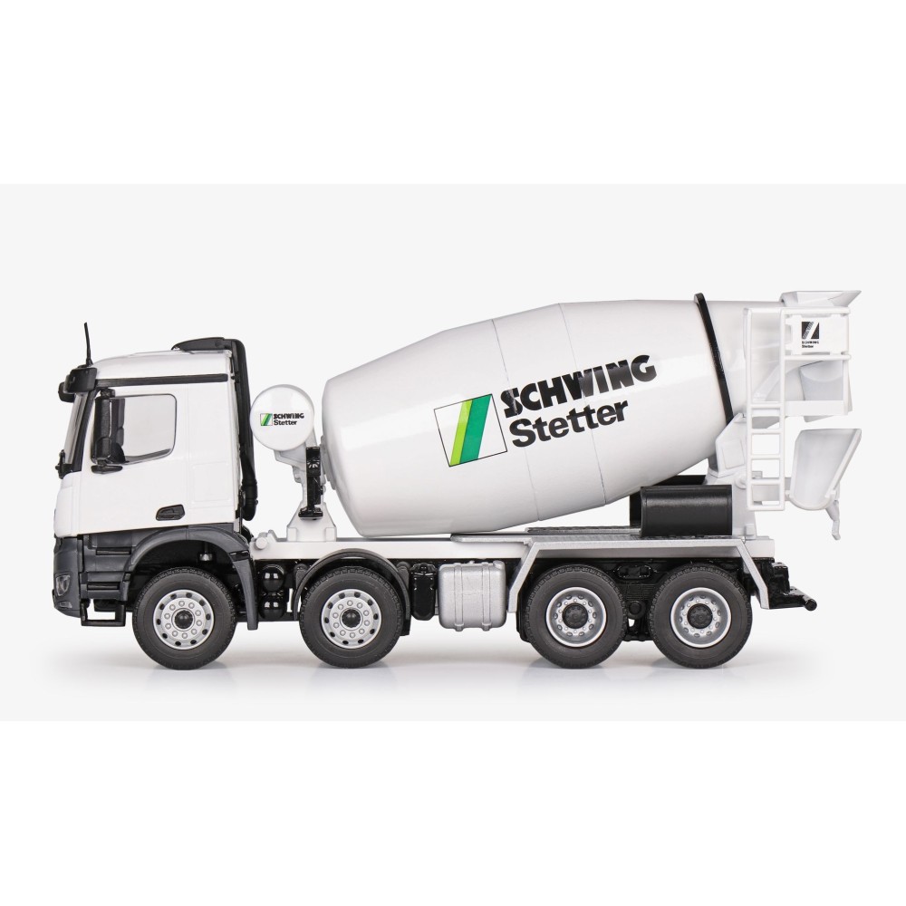 Conrad 78258/0 Mercedes Benz Arocs M 4-axle Truck with Concrete Mixer Stetter Scale 1:50