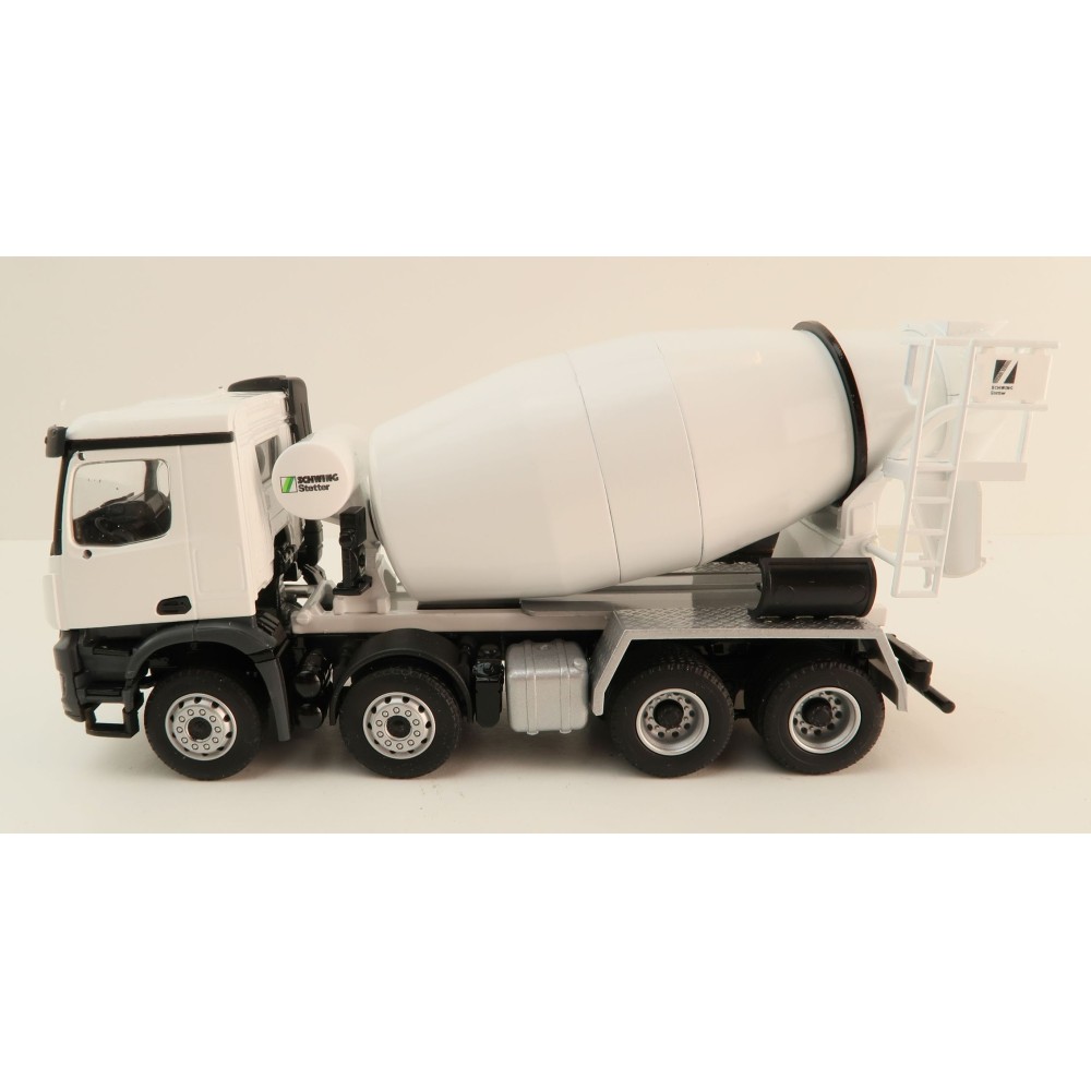 Conrad 78258/0 Mercedes Benz Arocs M 4-axle Truck with Concrete Mixer Stetter Scale 1:50