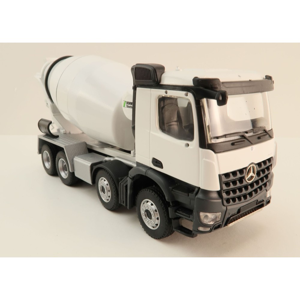 Conrad 78258/0 Mercedes Benz Arocs M 4-axle Truck with Concrete Mixer Stetter Scale 1:50