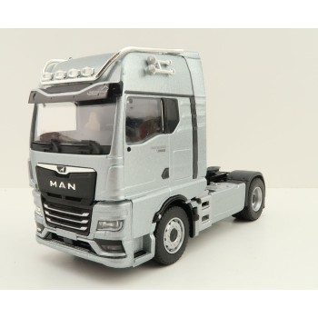 Conrad 80000/10 MAN TGX GX 4x2 Prime Mover Truck Silver - Scale 1:50