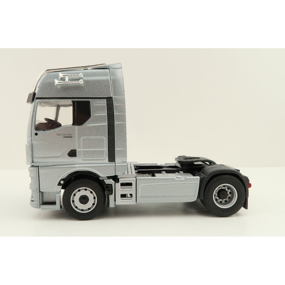 Conrad 80000/10 MAN TGX GX 4x2 Prime Mover Truck Silver - Scale 1:50