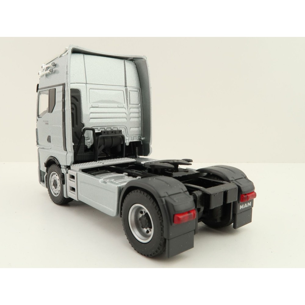 Conrad 80000/10 MAN TGX GX 4x2 Prime Mover Truck Silver - Scale 1:50