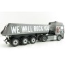 Conrad 80202/0 - MAN TGX GX with Schmitz Cargobull  Tipper trailer - Bärnreuther We will rock you - Scale 1:50