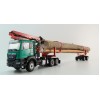 Conrad 81179/01 MAN TGS TN 6x4 Truck and Doll Long Timber Transporter with Crane Scale 1:50