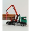 Conrad 81179/01 MAN TGS TN 6x4 Truck and Doll Long Timber Transporter with Crane Scale 1:50