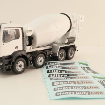 Conrad 81258/0 MAN TGS NN 4-axle Truck with Concrete Mixer Stetter Scale 1:50