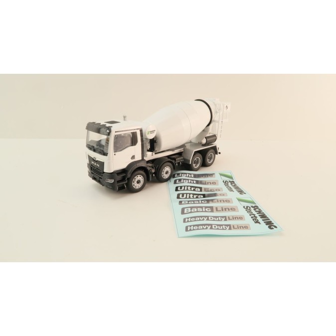 Conrad 81258/0 MAN TGS NN 4-axle Truck with Concrete Mixer Stetter Scale 1:50