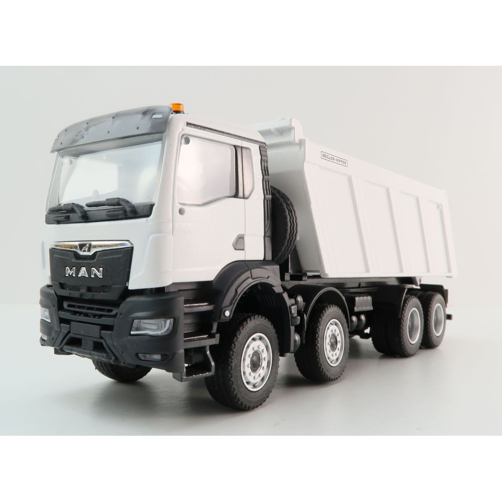 Conrad 81259/0 - MAN TGS NN MEILLER 4 axle Rear Tipper Dump Truck - Scale 1:50