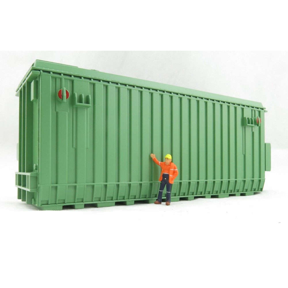 Conrad 99917/02 Large Transformer Green Heavy Haulage Load Diecast - Scale 1:50