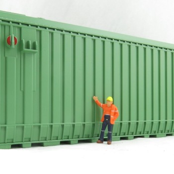 Conrad 99917/02 Large Transformer Green Heavy Haulage Load Diecast - Scale 1:50