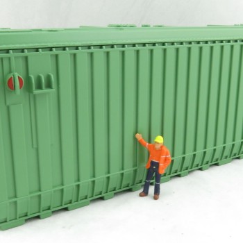 Conrad 99917/02 Large Transformer Green Heavy Haulage Load Diecast - Scale 1:50
