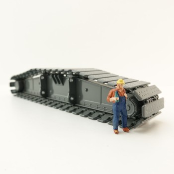 Conrad 99926/0 Large Liebherr Crawler Carrier LR 1750 Heavy Haulage Load Diecast - Scale 1:50