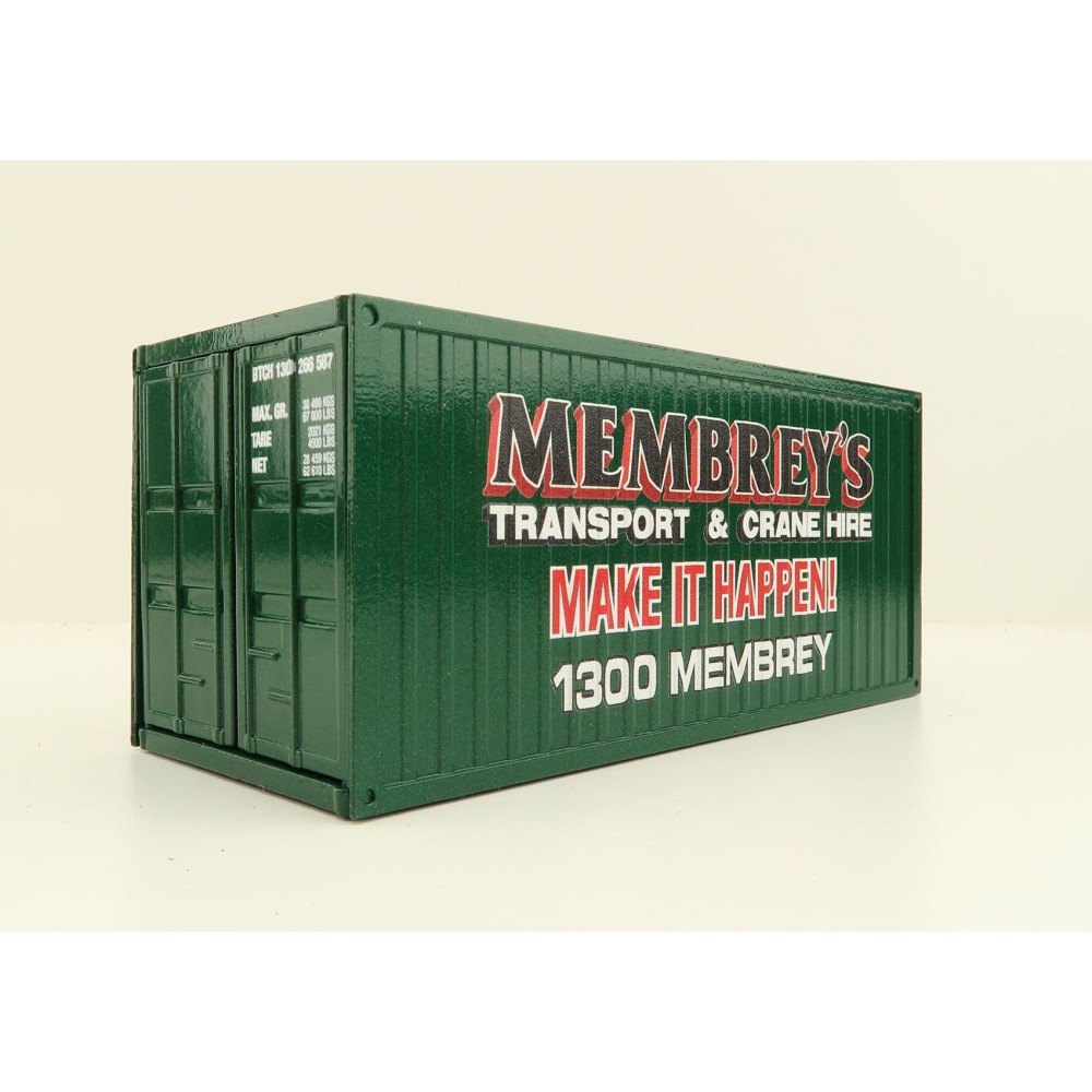 Conrad 99928/10 20 ft Container - Membreys Transport & Crane Hire - Scale 1:50 