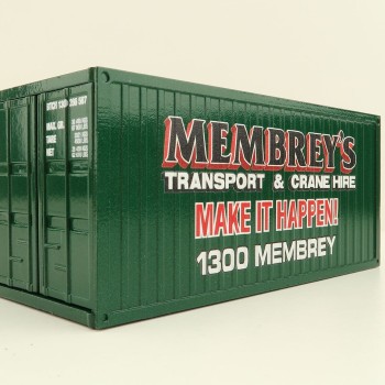Conrad 99928/10 20 ft Container - Membreys Transport & Crane Hire - Scale 1:50 