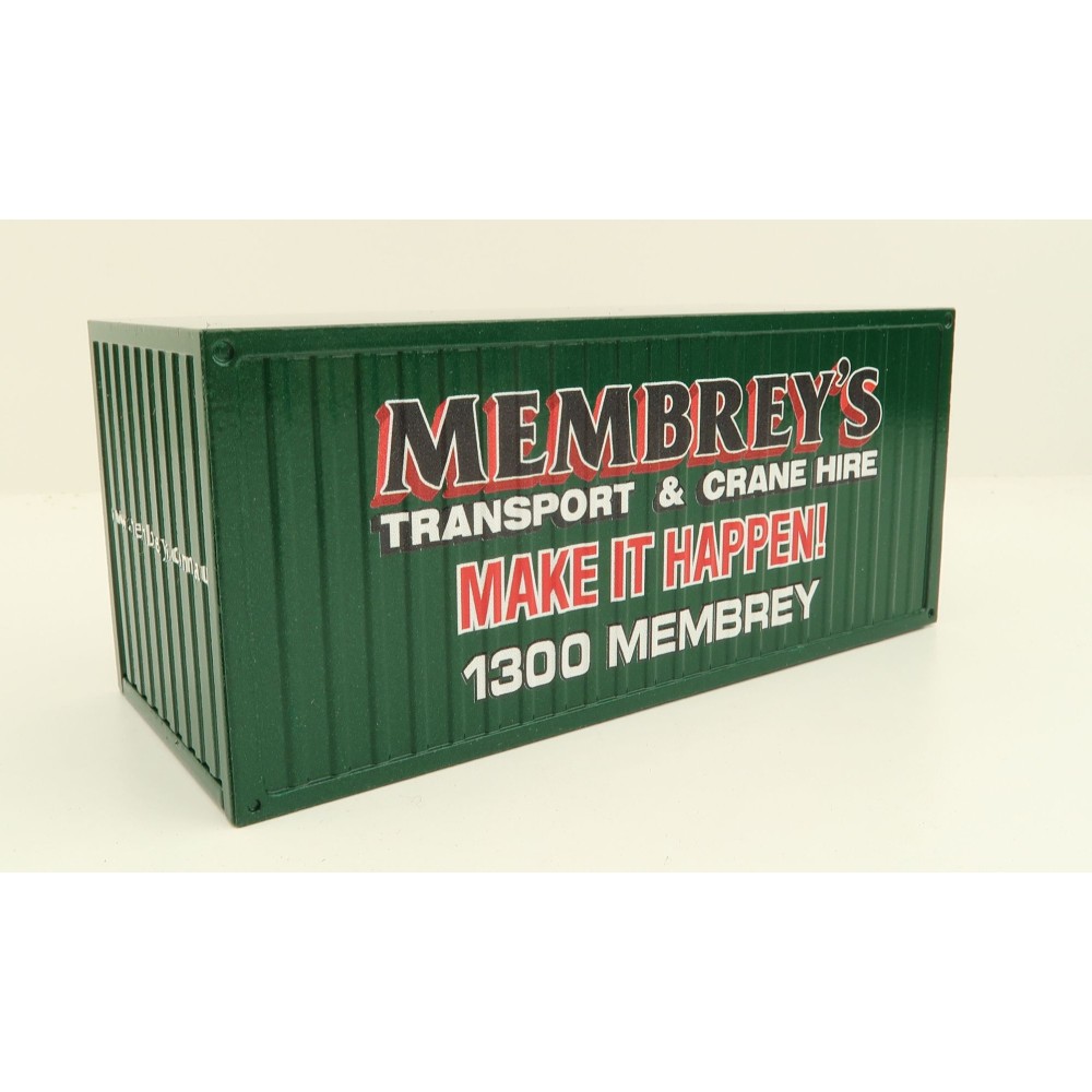 Conrad 99928/10 20 ft Container - Membreys Transport & Crane Hire - Scale 1:50 