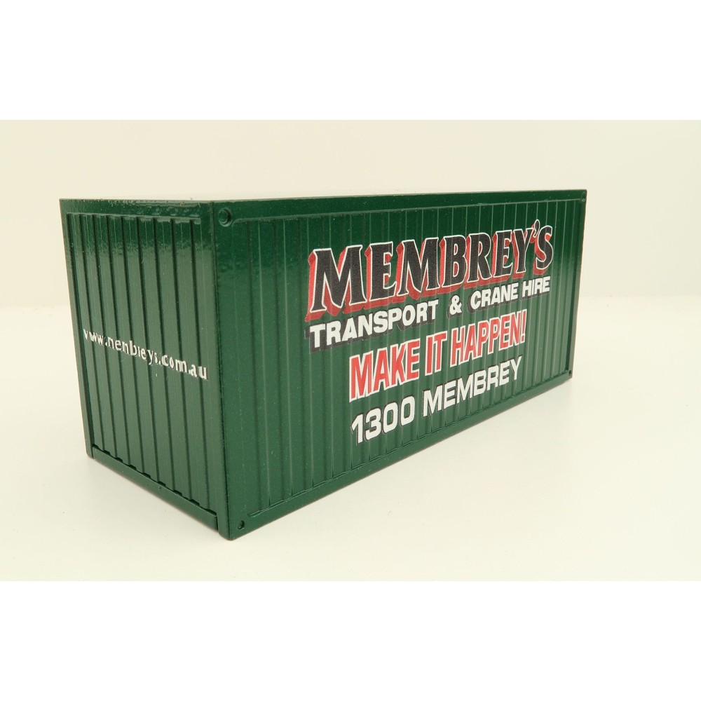 Conrad 99928/10 20 ft Container - Membreys Transport & Crane Hire - Scale 1:50 