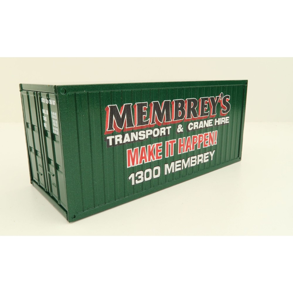 Conrad 99928/10 20 ft Container - Membreys Transport & Crane Hire - Scale 1:50 