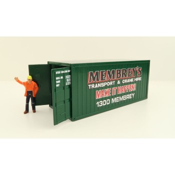 Conrad 99928/10 20 ft Container - Membreys Transport & Crane Hire - Scale 1:50 