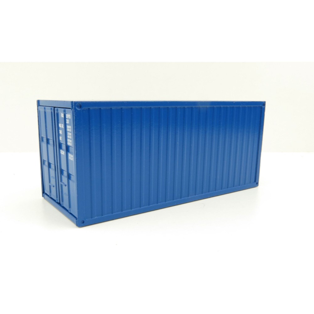 Conrad 99928/17 - 20 ft Sea Freight Container Blue Diecast New 2022 - Scale 1:50