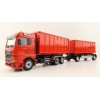 Conrad SET10019 - MAN TGX GM Hook Lift Container Truck with Trailer - Scale 1:50