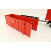 Conrad SET10019 - MAN TGX GM Hook Lift Container Truck with Trailer - Scale 1:50