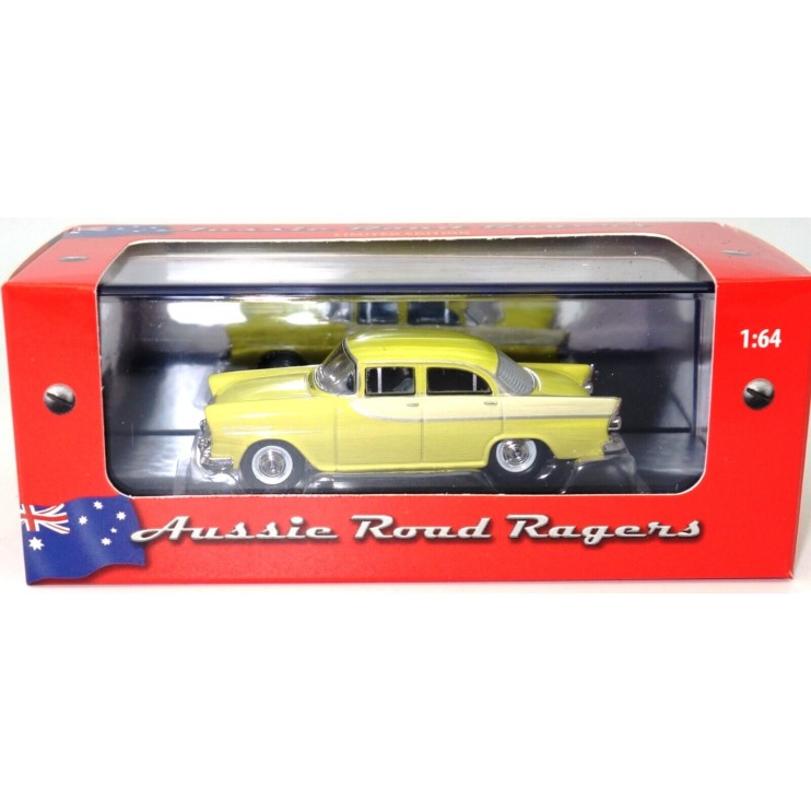 Road Ragers - 1960 Holden FB Special Sedan - Satellite Yellow White Flash - Scale 1:64 