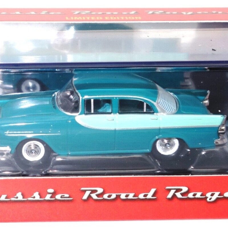 Road Ragers - 1960 Holden FB Special Sedan - Two-Tone Green - Scale 1:64 