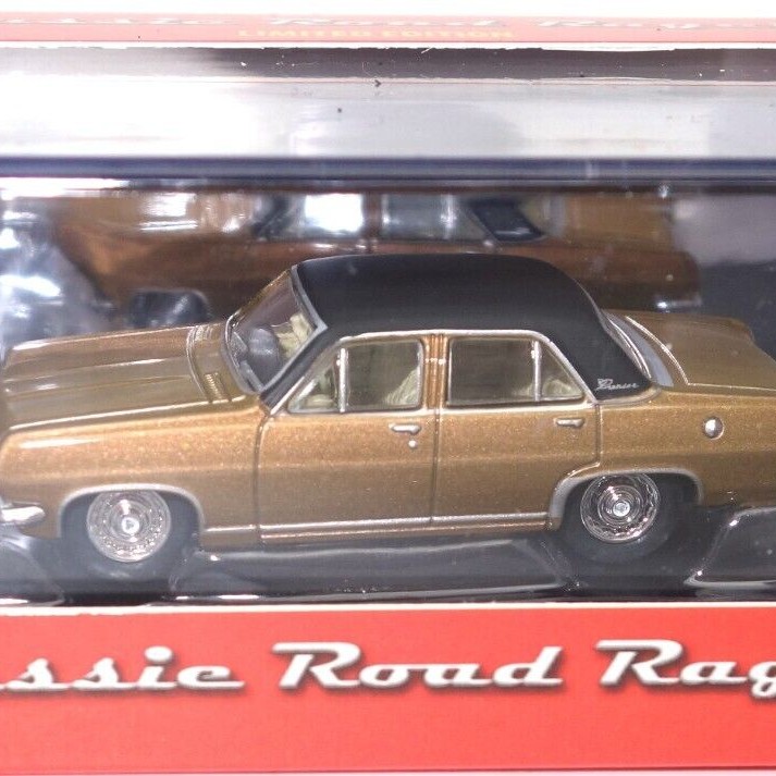 Road Ragers - 1968 Holden HR Premier Sedan - Metallic Brown with Black Roof - Scale 1:64