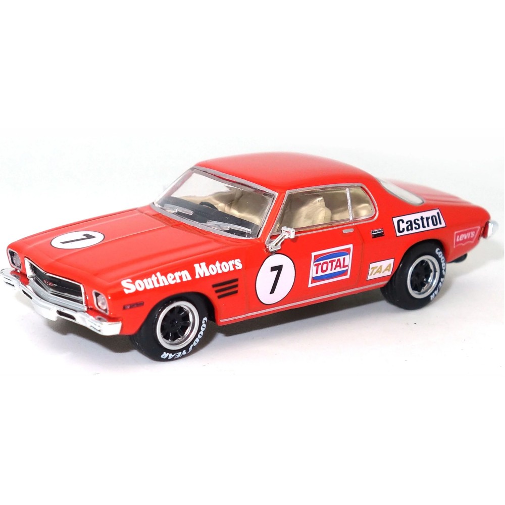 Road Ragers - 1972 Holden HQ Monaro GTS Coupe Race Car - Bob Jane No 7 - Scale 1:64