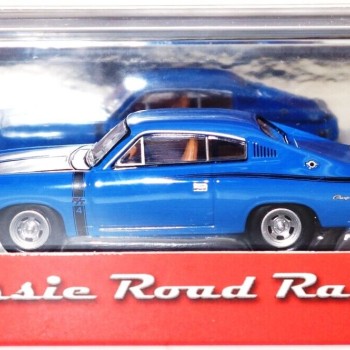 Road Ragers - 1973 Valiant Charger E49 R/T - Hemi Blue  - Scale 1:64